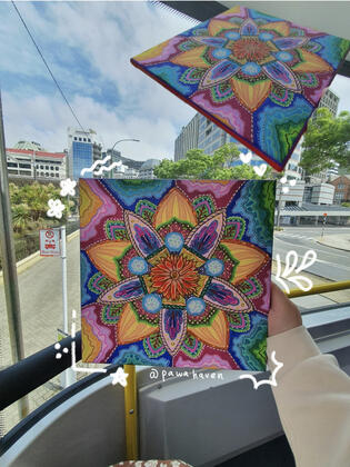 Mandala painting