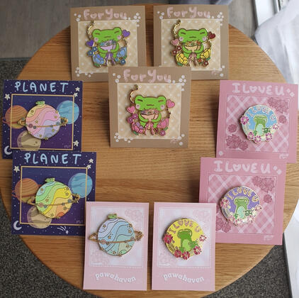 Enamel pins