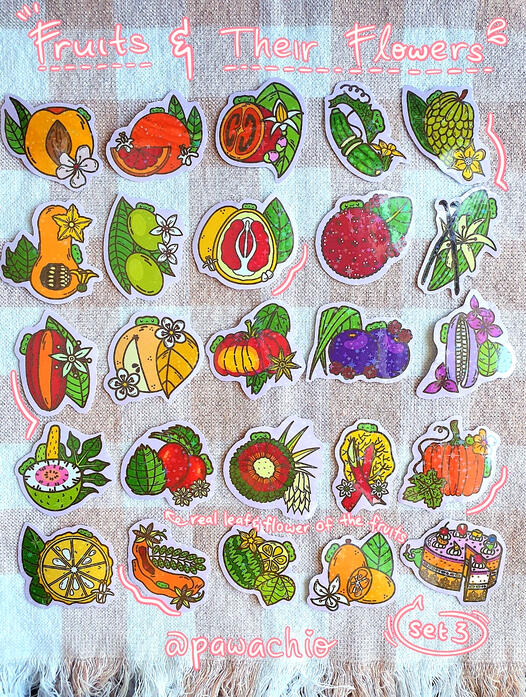 Fruits &amp; Their Flowers [3]