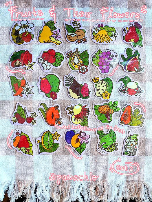 Fruits &amp; Their Flowers [2]